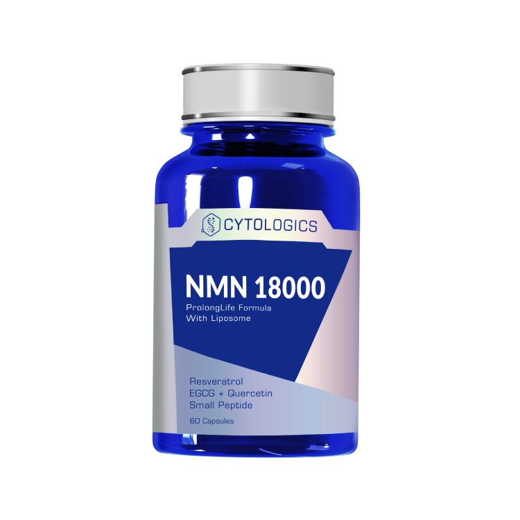 香港伊胞樂β-NMN 18000 細胞逆齡再生膠囊（60粒）鉑金版Cytologics 