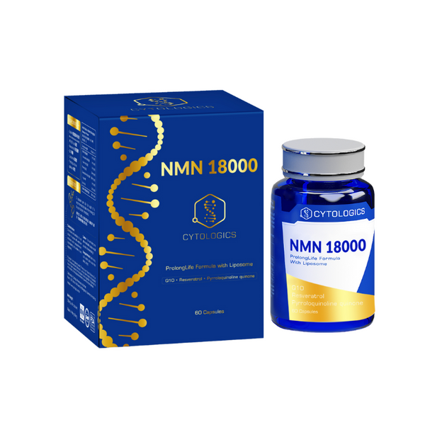 香港伊胞樂β-NMN 18000 強效細胞再生膠囊（60粒）Cytologics Liposome